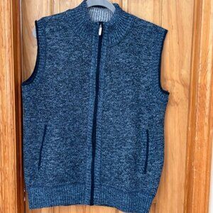 NWOT knitted fleece lined vest.
